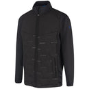 Island Green Heat Welded Padded Thermal Jacket - Black/Turquoise