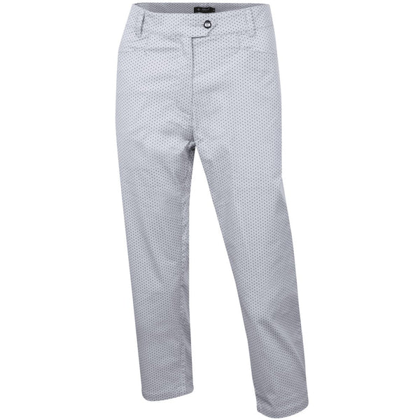 Island Green Ladies Capri Trousers - Grey/Black