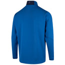 Island Green 1/4 Zip Top With Padded Front Pullover - Navy