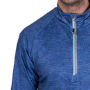 Island Green Raglan Sleeve Top Layer - Blue Marl