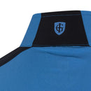 Island Green Short Sleeve Ultra-Lite Windstopper Pullover - Mid-Blue