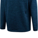 Island Green Top Layer With Padded Yoke Pullover - Navy Marl