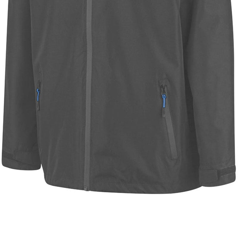 Island Green Junior Waterproof Jacket - Charcoal