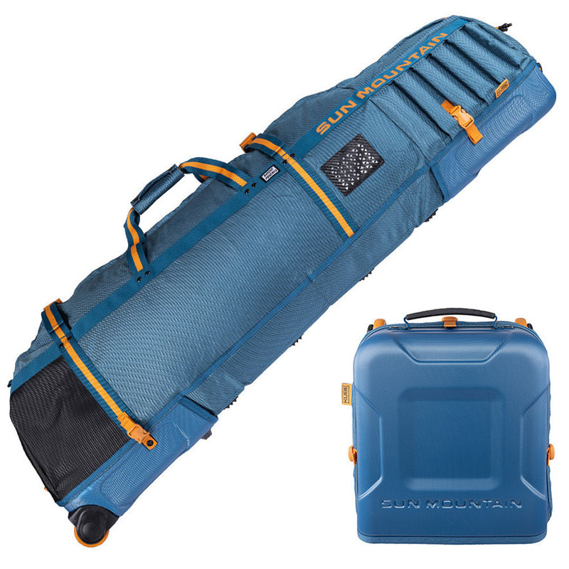 Sun Mountain Kube Travel Bag - Spruce/Harbour/Ochre