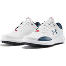 Under Armour Draw Sport Junior Shoes - White/Academy