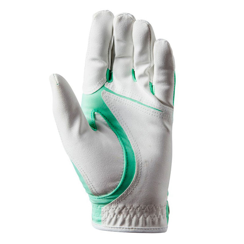 Wilson Ladies Fit All Golf Glove - Mint/White
