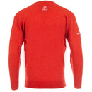ProQuip Lambswool Water Repellent V Neck Golf Sweater - Inferno