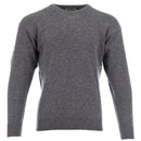 ProQuip Lambswool Water Repellent Crew Neck Golf Sweater - Grey Mix