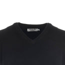 ProQuip Lambswool Water Repellent Golf Slipover - Black