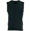 ProQuip Lambswool Water Repellent Golf Slipover - Tartan Green