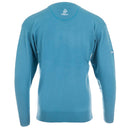 ProQuip Lambswool Water Repellent V Neck Golf Sweater - Aqua