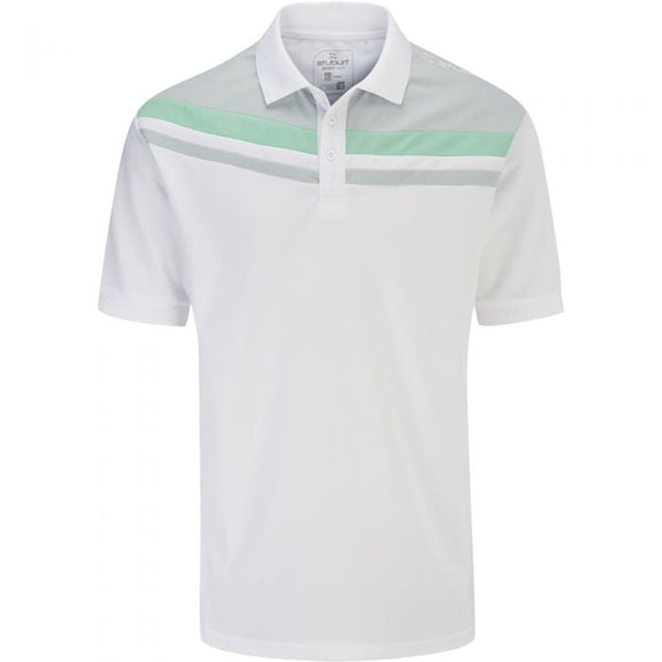 Stuburt Leckford Polo Shirt - White