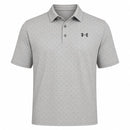 Under Armour Playoff 3.0 Printed Polo Shirt - Clay Green/Titanium/Black