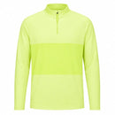 Nike Dry Vapor 1/2 Zip Golf Sweater - Lemon Twist/White/Black