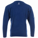 ProQuip Lambswool Water Repellent V Neck Golf Sweater - Persian Blue