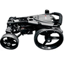 EzeGlide Compact Quad Push Golf Trolley Black