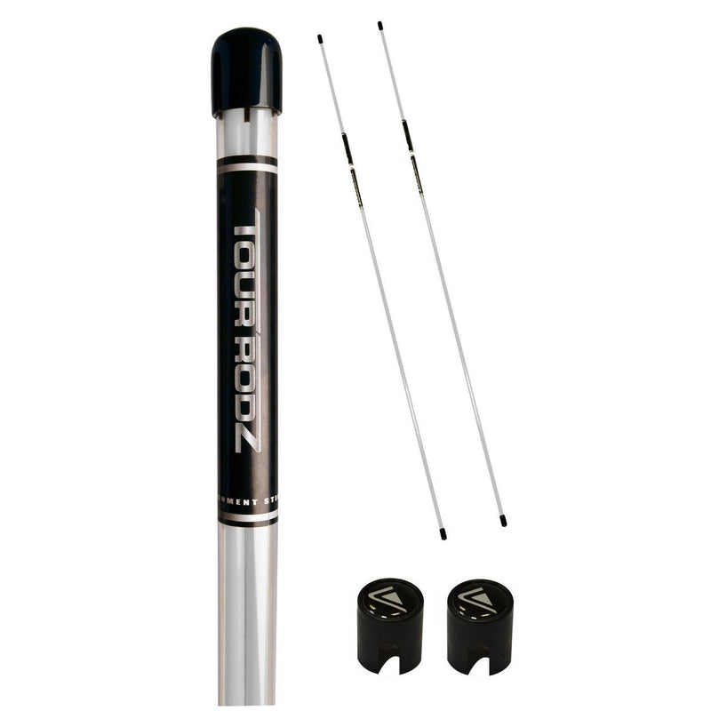 Longridge Tour Rodz Golf Alignment Sticks - White