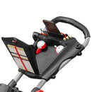 EzeGlide Bolt 2 3-Wheel Push Trolley - Gloss White/Black