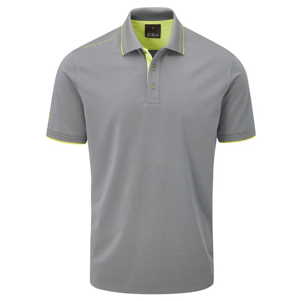 Oscar Jacobson Brandon Polo Shirt - Pewter