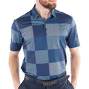 Galvin Green Mac Polo Shirt - Navy/Blue Bell