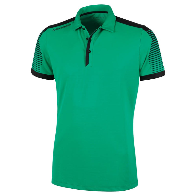 Galvin Green Marcus Polo Shirt - Green/Black