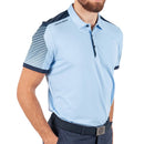 Galvin Green Marcus Polo Shirt V8+ - Blue Bell/Navy