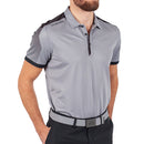 Galvin Green Marcus Polo Shirt V8+ - Sharkskin/Black