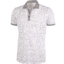 Galvin Green Markell Polo Shirt - White/Light Grey