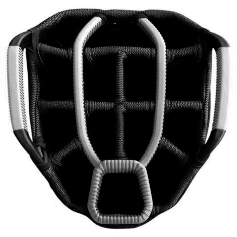iCart AQUAPEL 9/50 Cart Bag - Black/Grey