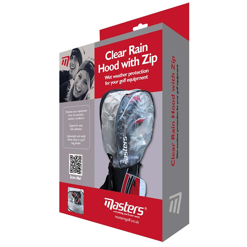 Masters Clear Rain Hood with Zip