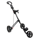 Masters 3 Series 3 Wheel Push Golf Trolley - Black