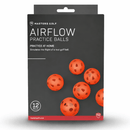 Masters Airflow XP Practise Balls 12 Pack - Orange