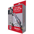 Masters Clear Rain Cape with Zip