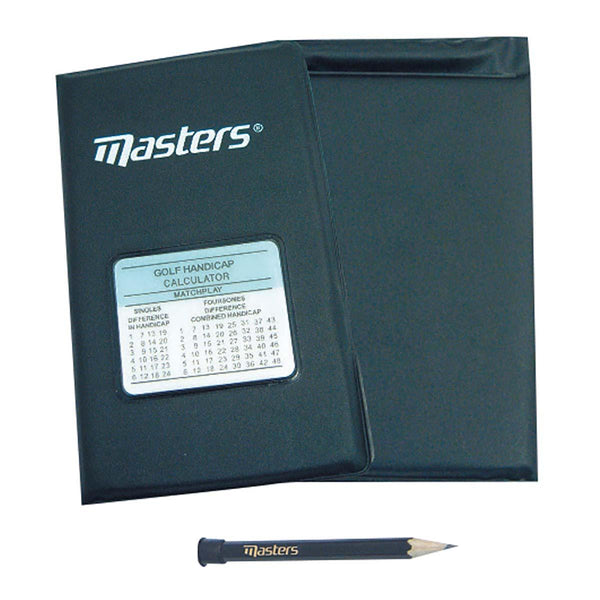 Masters Deluxe Scorecard Holder - Black (Regular Packaging)