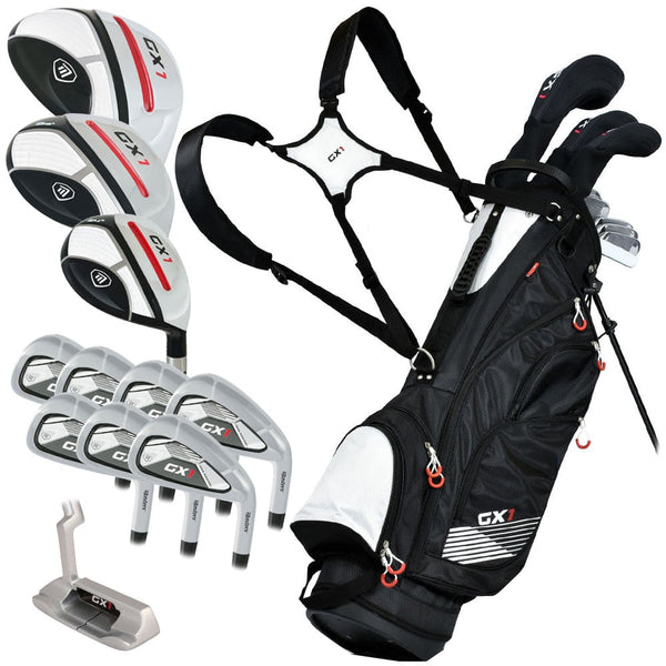 Masters GX1 12-Piece Stand Bag Package Set - Steel