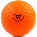Masters Lite Flite Foam Practice Balls (6 Pack) in Eco Bag - Orange