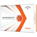 Callaway Supersoft Golf Balls - Matte Orange - 12 Pack