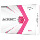 Callaway Supersoft Golf Balls - Matte Pink - 12 Pack