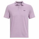 Under Armour T2G Pique Polo Shirt - Mauve Pink/Black