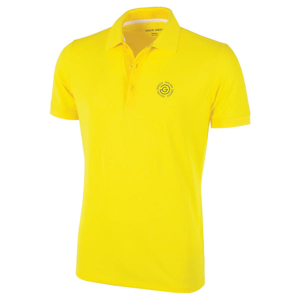 Galvin Green Max Tour Edition Polo Shirt - Yellow