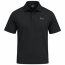 Under Armour Matchplay Printed Polo Shirt - Black/Anthracite/Pitch Gray