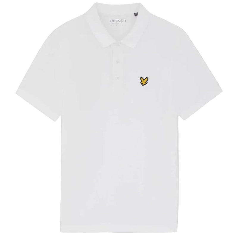 Lyle & Scott Golf Core Polo Shirt - White