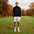 Lyle & Scott Golf 1/4 Zip Jumper - Jet Black