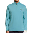 Lyle & Scott Golf Core Quarter Zip Midlayer - Aquamarine Blue