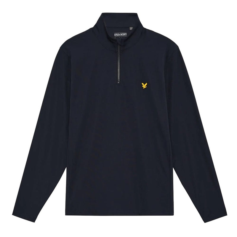 Lyle & Scott Golf Core Quarter Zip Midlayer - Dark Navy