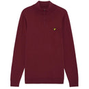 Lyle & Scott Golf 1/4 Zip Jumper - Plum