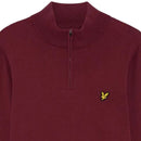 Lyle & Scott Golf 1/4 Zip Jumper - Plum