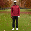 Lyle & Scott Golf Core Midlayer Hoodie - Plum