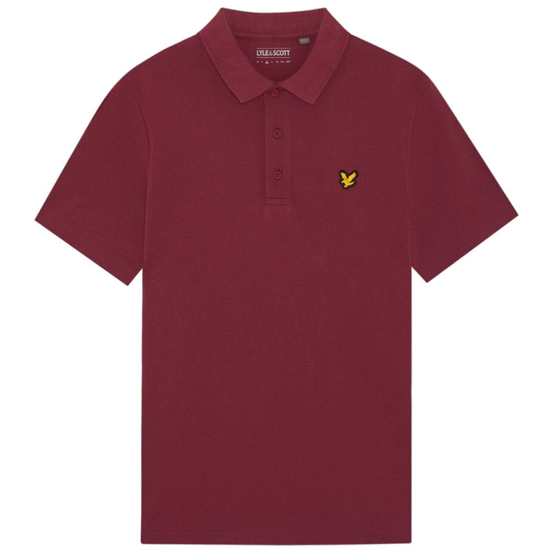 Lyle & Scott Golf Core Polo Shirt - Plum