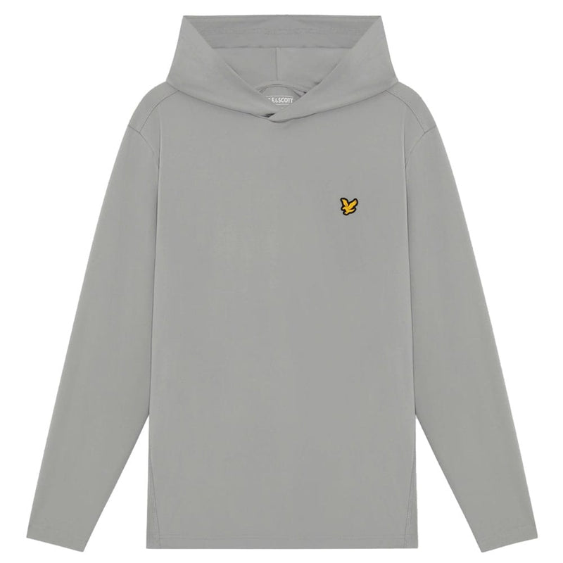 Lyle & Scott Golf Core Midlayer Hoodie - Ultimate Grey
